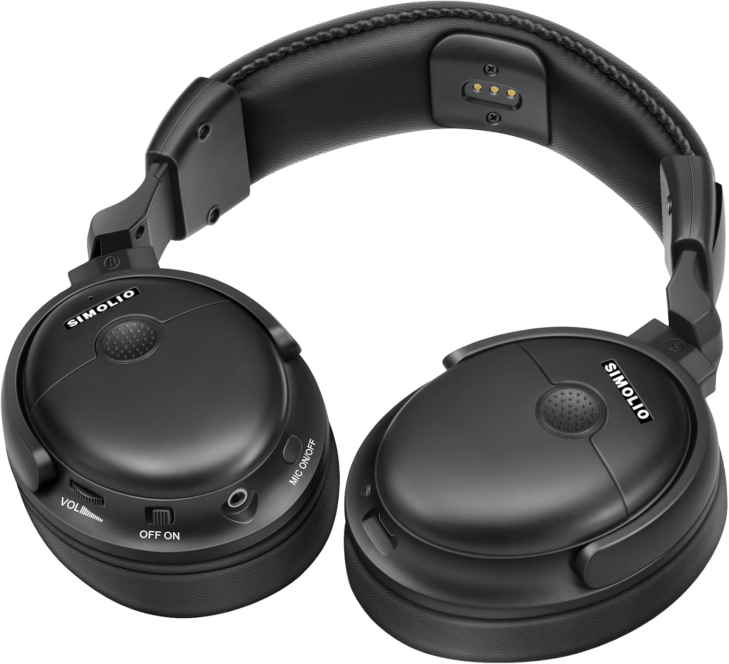 SIMOLIO Wireless TV Headphone Receiver Replacement Earphone for SM-829D1 & SM-829D2 Digital TV Headphones Wireless image number 1