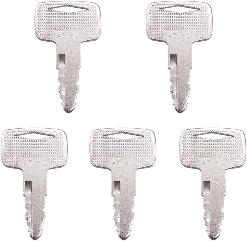 Ignition Key 91A07-01910 A5160 for Mitsubishi Caterpillar Forklift 5 PCS image number 3