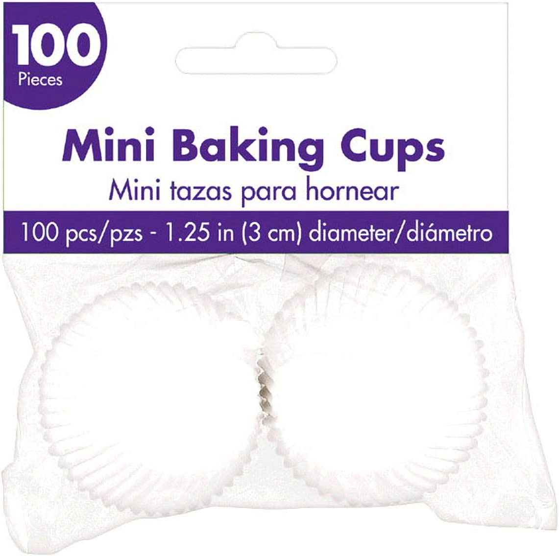 Mini Cupcake Cases Bright Pink image number 5