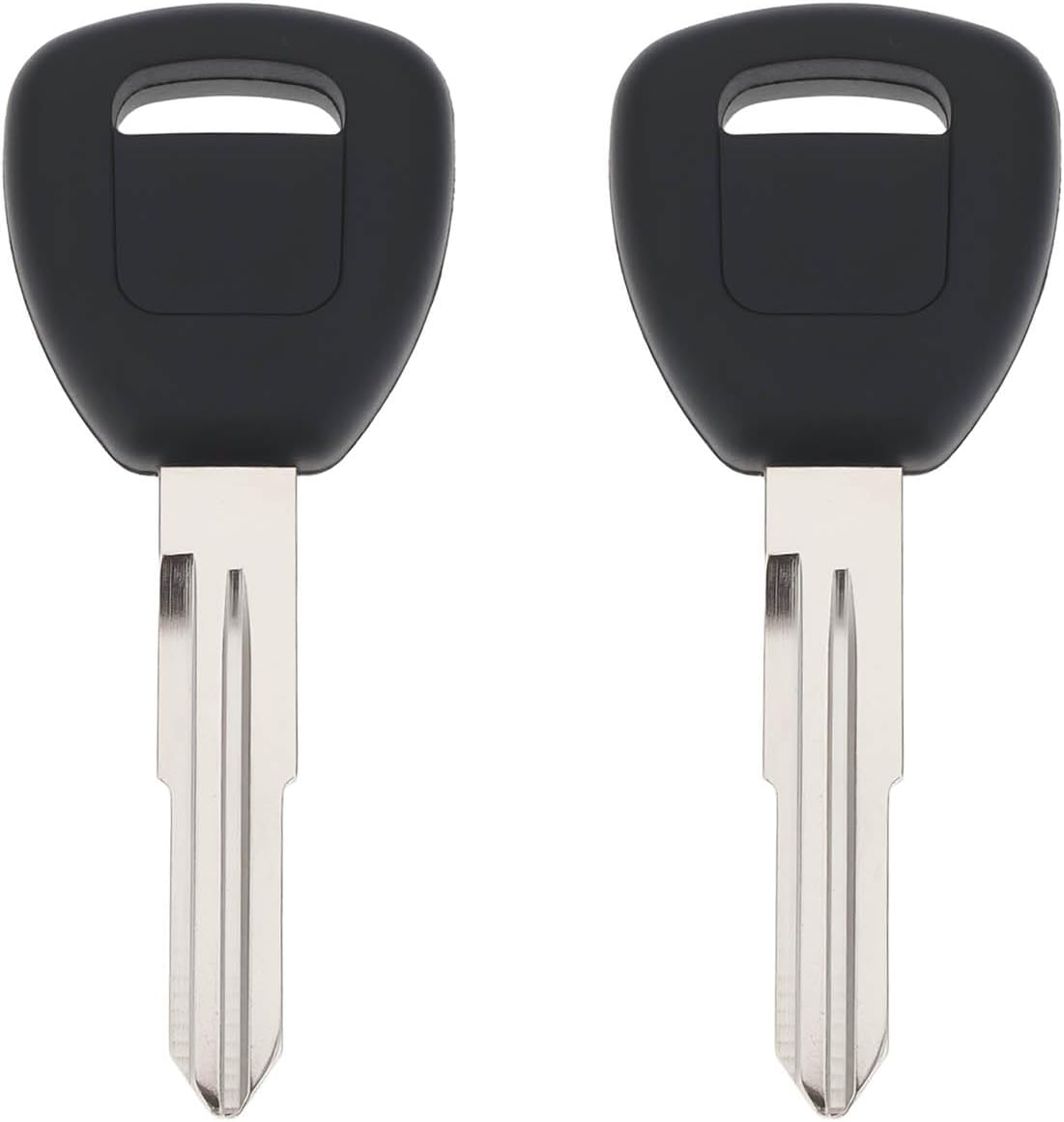 LT Easiyl 2PCS Car Blank Ignition Car Key 35117SM4901 Compatible with Honda Civic 1988-2000 CRX 1988-1991 Compatible with Del Sol image number 1