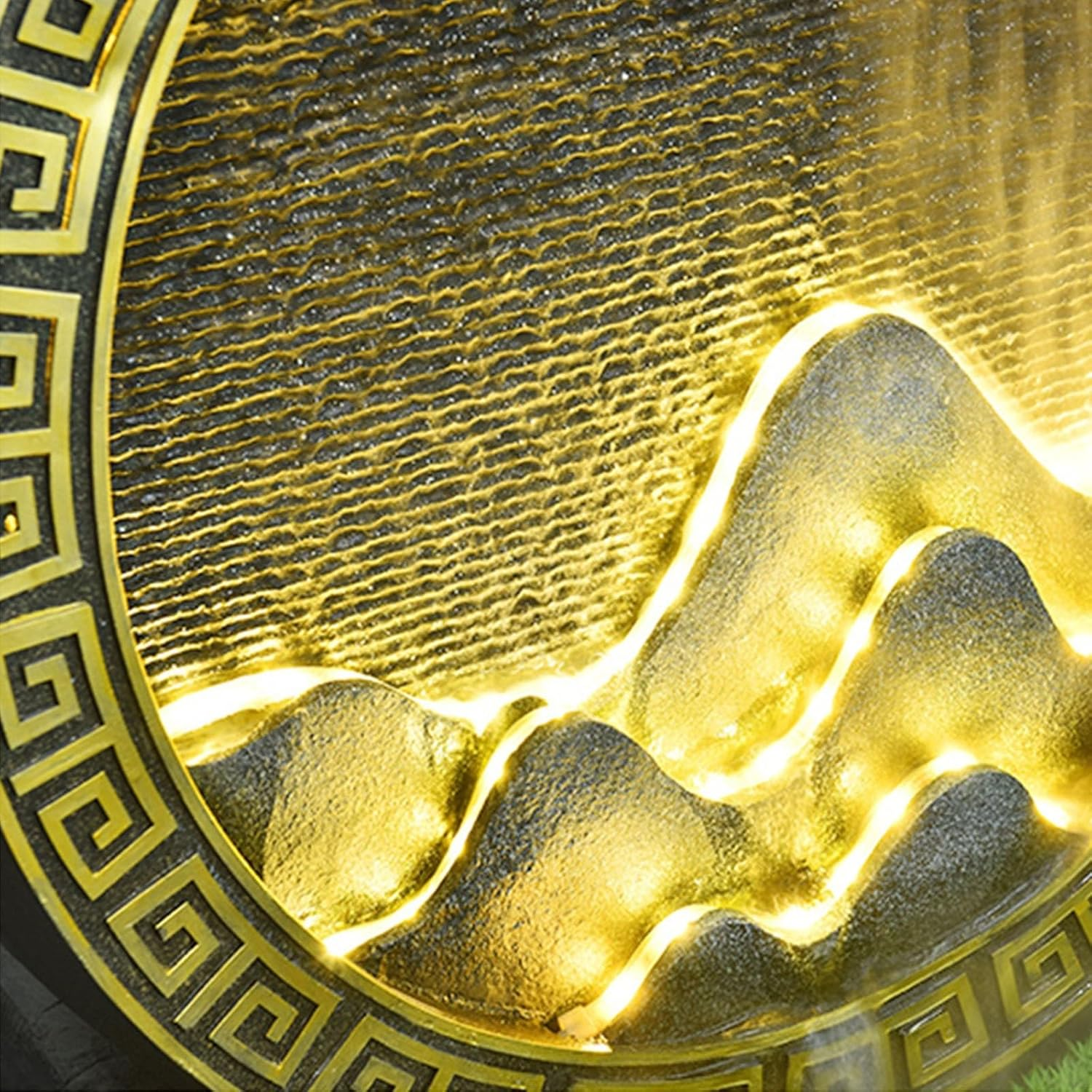 Outdoor Fountain Floor-Standing Water Fountain, Unique Gourd, Indoor Office Relaxation(Small) image number 1