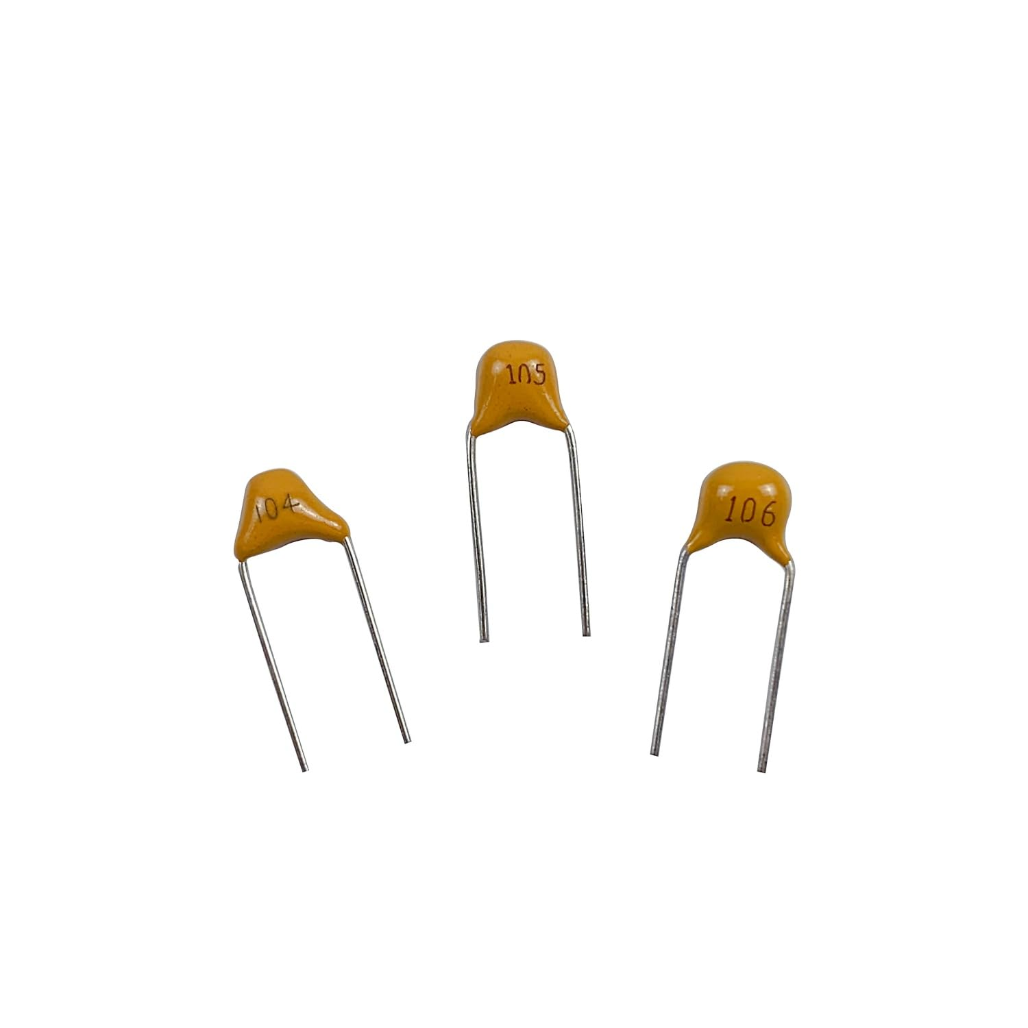 PANMILED 30 Values 600 Pieces Ceramic Capacitor 10PF to 680PF and 1NF to 680NF and 1UF to 10UF Multilayer Monolithic Ceramic Capacitor Assortment Kit image number 1