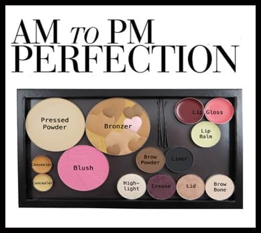 (Z Pallet - Large Black) - Z Palette Empty Magnetic Customizable Makeup Palette Large, Black, 1 Ea image number 2