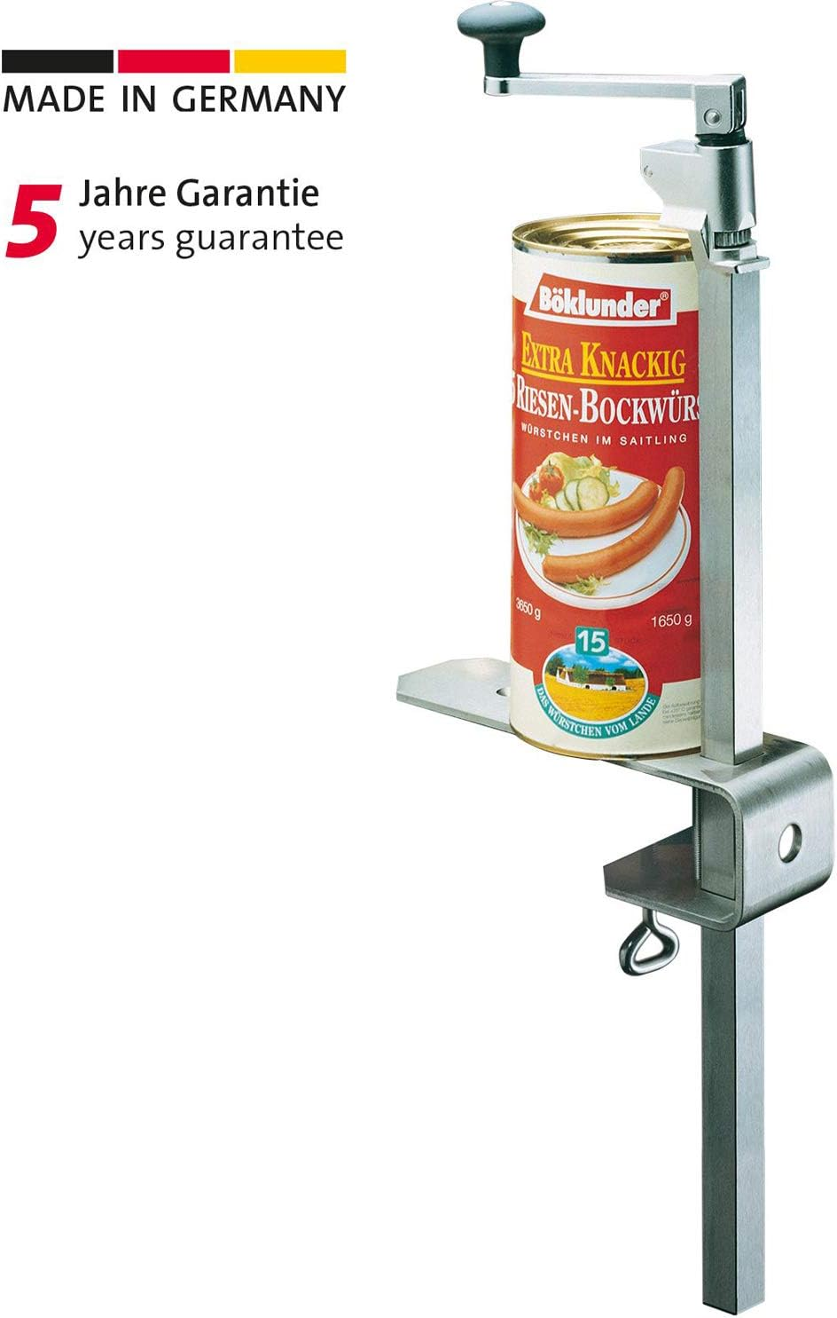 Westmark 19802260 Dosen&ouml;ffnermaschine Highlight 30, Varnished, Steel, 94.7 X 14 X 9 Cm image number 6