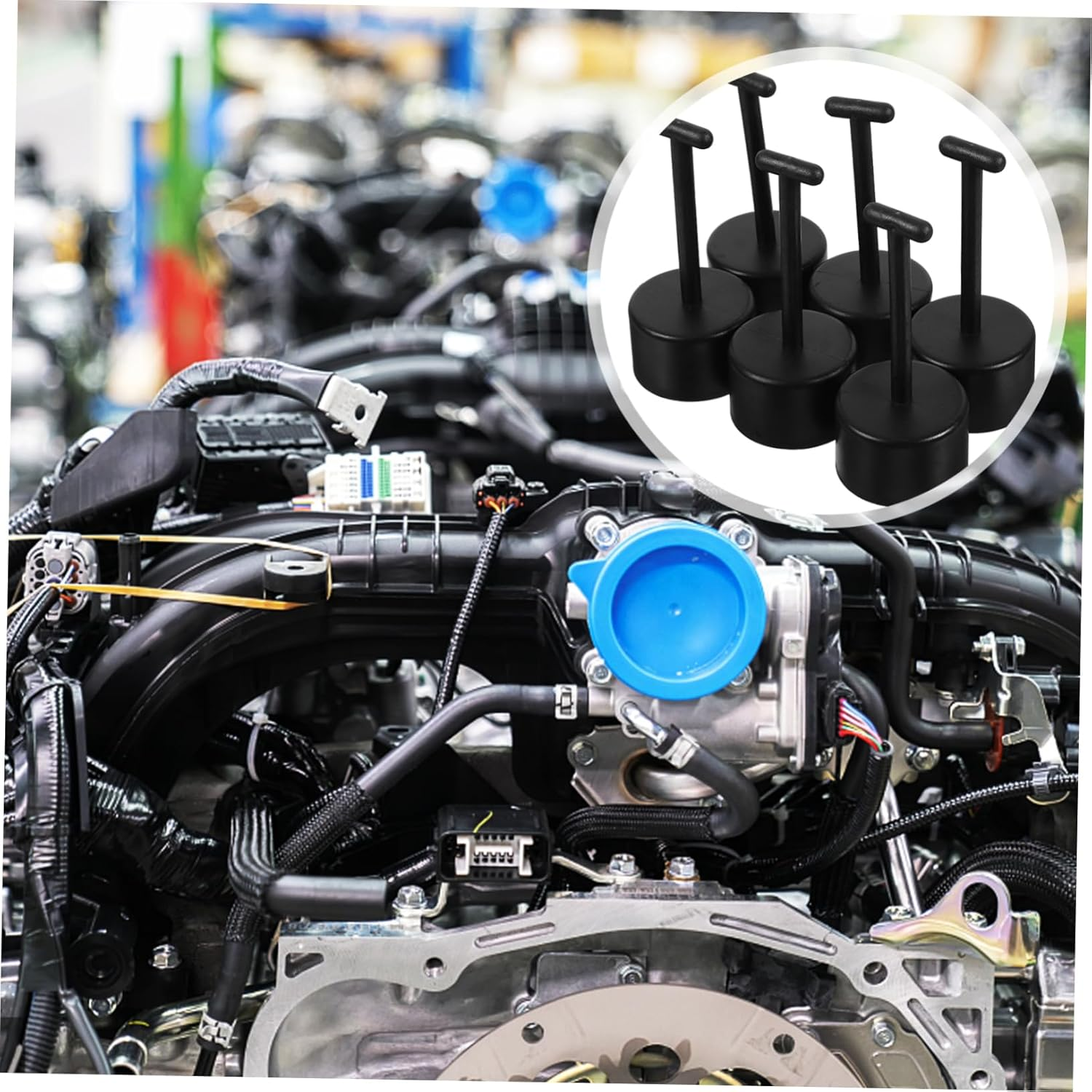 DECOMELODY 6Pcs Shape Wrench for Lamp Holder Socket Tool Dual-Function Design for Easy Fixing of Lighting Fixture Nut for Home and Automotive Use