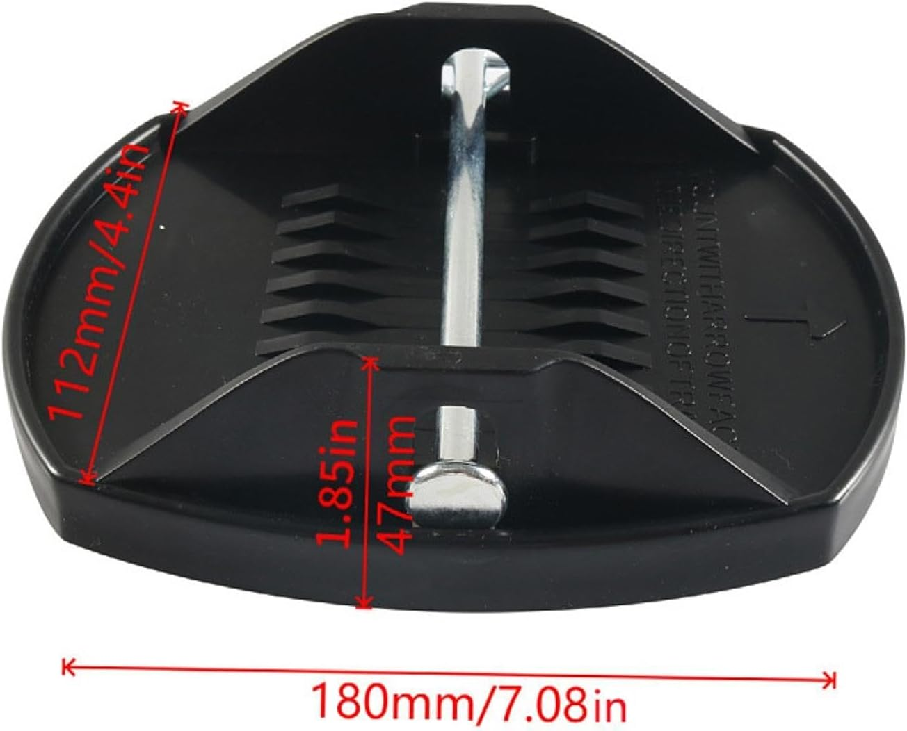 4Pcs RV Trailer Jack Pads Stabiliser Pads High Strength Replacement Wheel Foot Leg Support Adapter for Motorhome image number 2