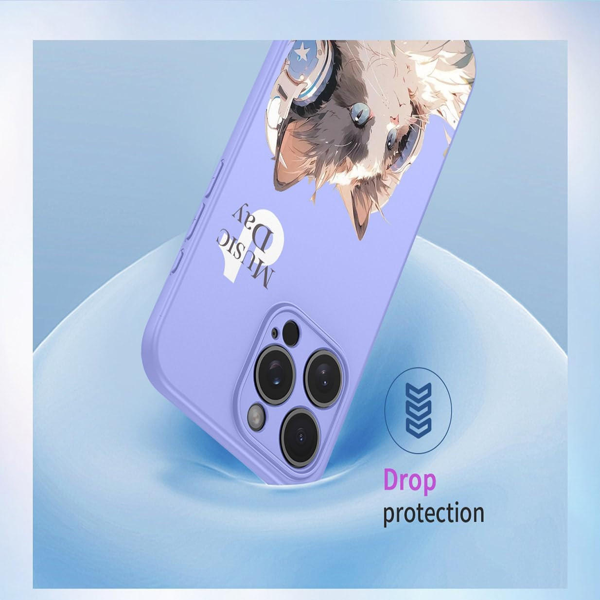 Case for Xiaomi Redmi Note 14 Pro+ plus 5G, Ultra Thin Silky Liquid Silicone Shockproof Cover with Premium Fiber Lining, Fashion 3D Painting Pattern Cute Case. P4 - P4 image number 2
