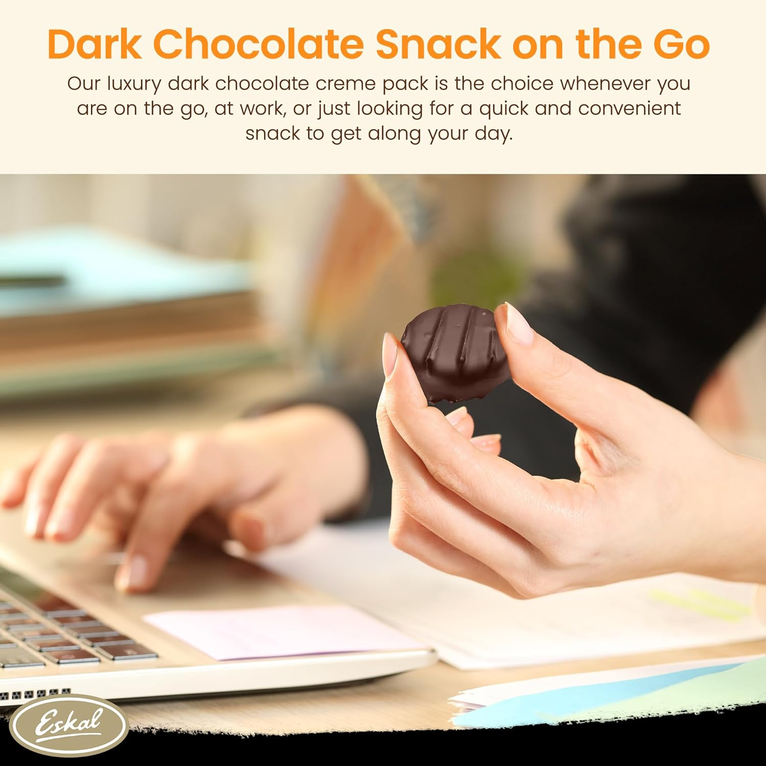 Eskal Orange Cremes Gift Box 150 G image number 6