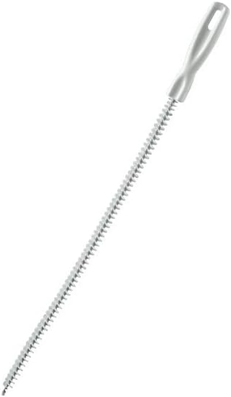 Hitchuey Drain Cleaner, 45Cm Metal Core Drain Hair Cleaner, Flexible Sink and Kitchen Pipe Cleaner, Spiral Brush for Sink, Bathtub, Drain and Clogged Drains image number 2