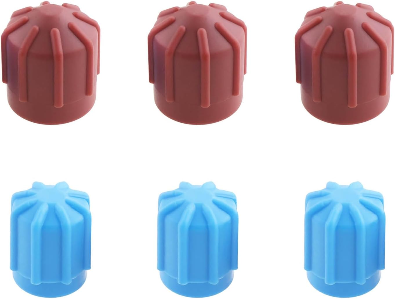 VGOL 6Pcs R134A Car AC Air Conditioning Cap High/Low Pressure Air Conditioning Valve Cover Suitable for M8 M9 M10 Valve image number 2