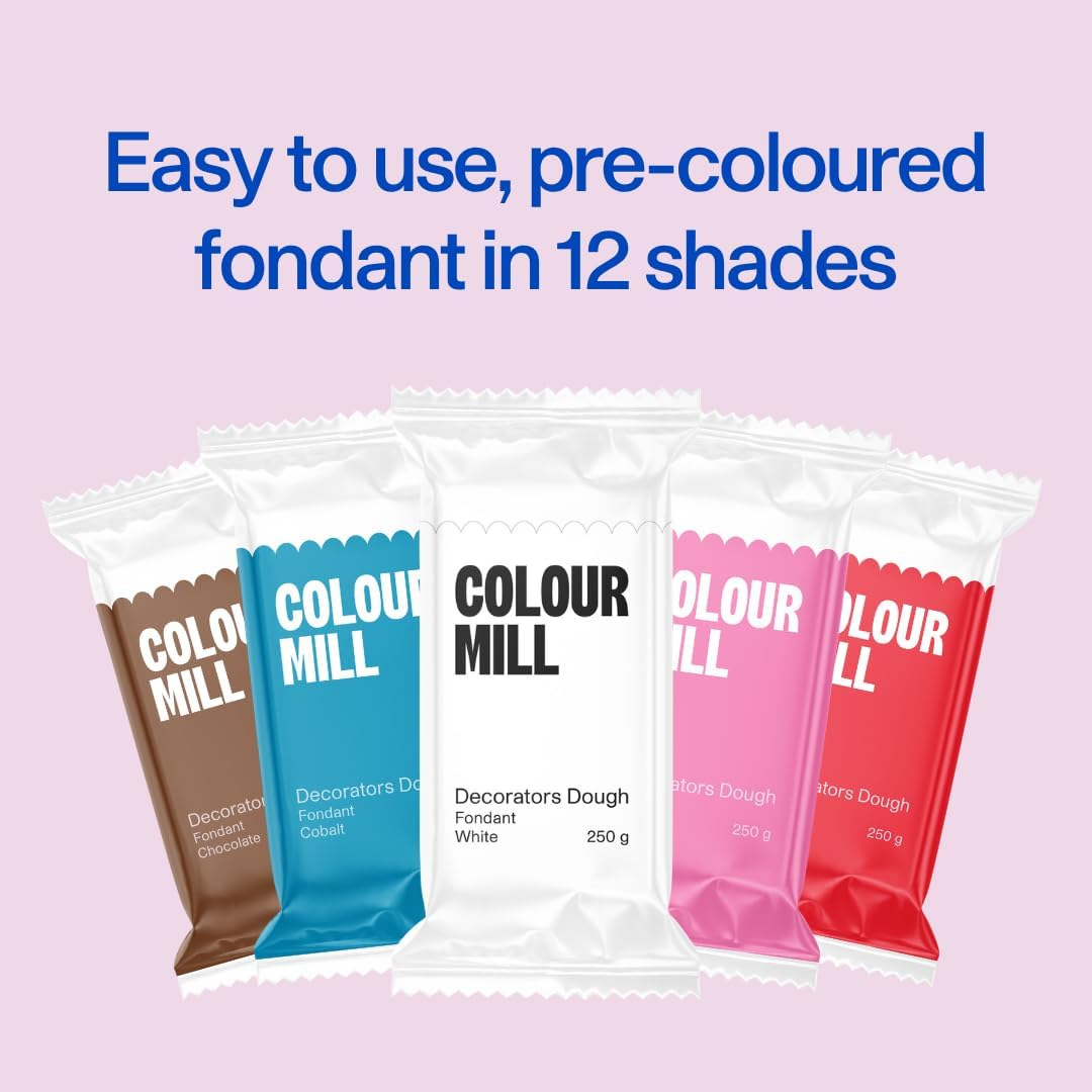 Colour Mill Decorators Dough Premium Ready to Roll Fondant Candy 250G image number 4