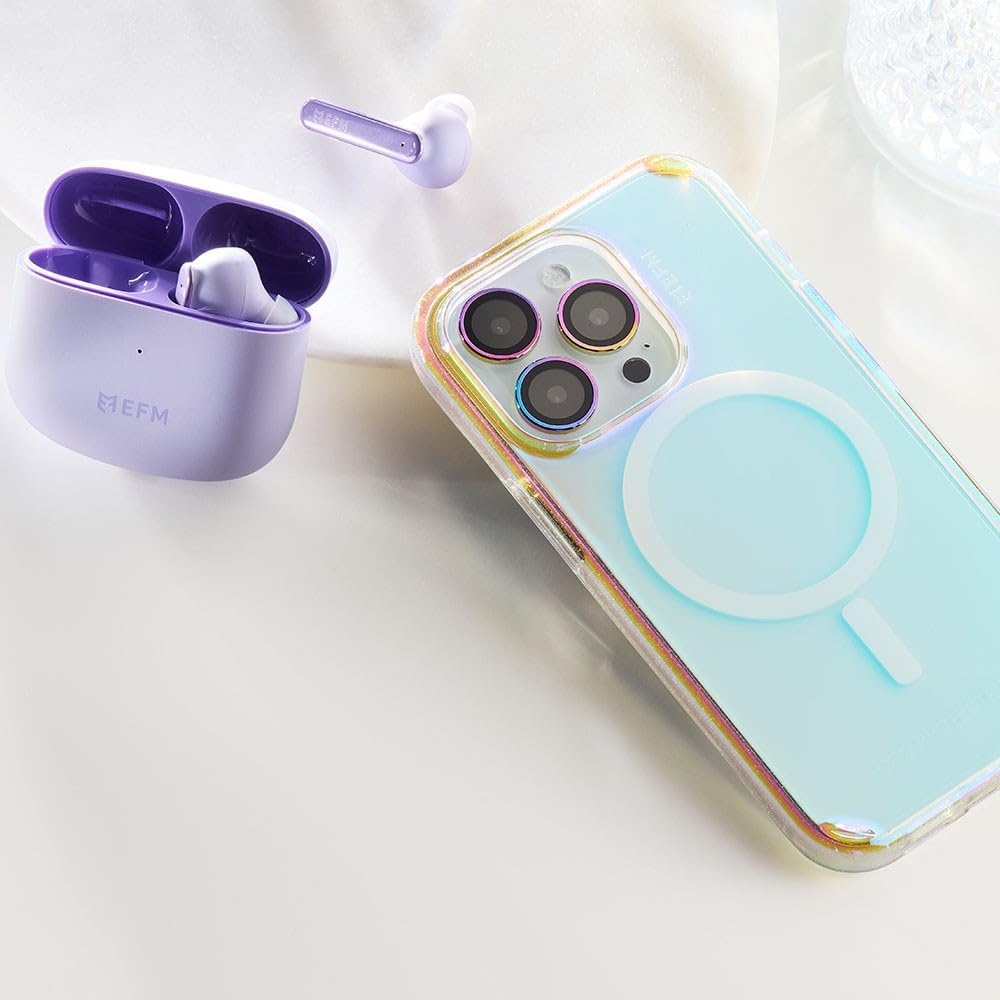 EFM Aspen Case Armour with D3O Crystalex for Iphone 13 Pro Max (6.7")/Iphone 14 Pro Max (6.7")-Glitter Pearl image number 6