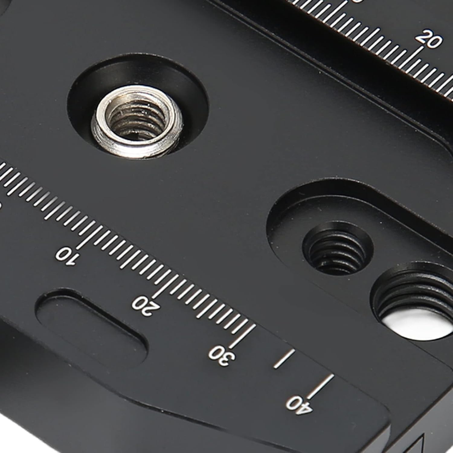 Ejoyous ARCA Swiss Standard Quick Release Plate Clamp (38Mm Width) Low-Density Metal Chemical Oxidation, Anti-Fingerprint Non-Slip Locking Fits 1/4"&3/8" Screws for Camera/Projector image number 3