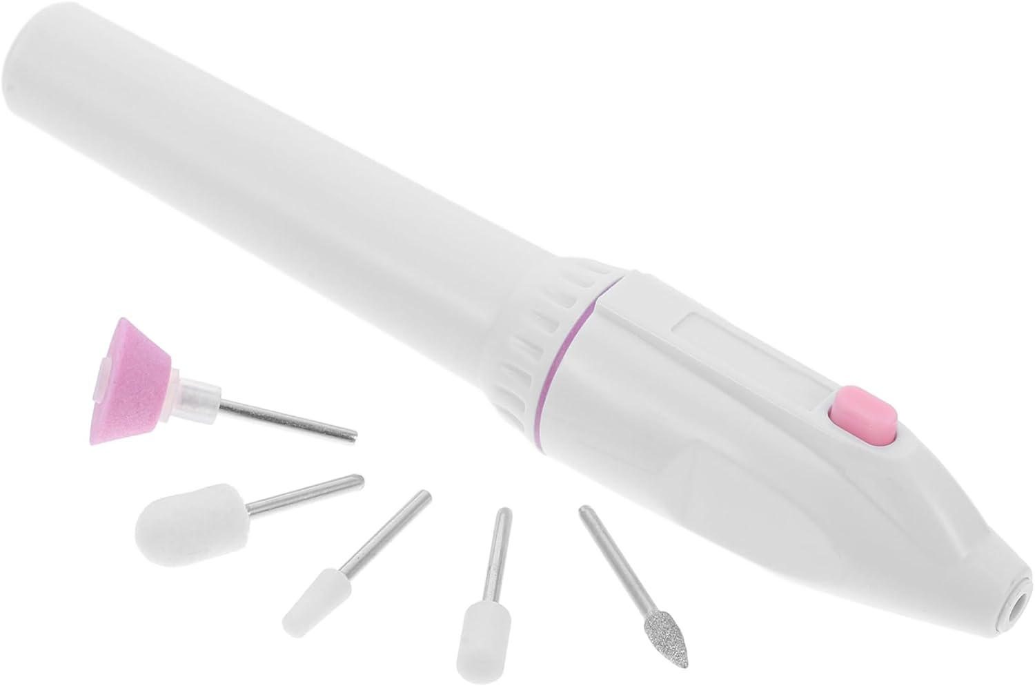 CLISPEED Electric Nail Polishing Machine Portable Manicure Polisher for Diy Nail Art for Home Salon Use without Battery image number 4