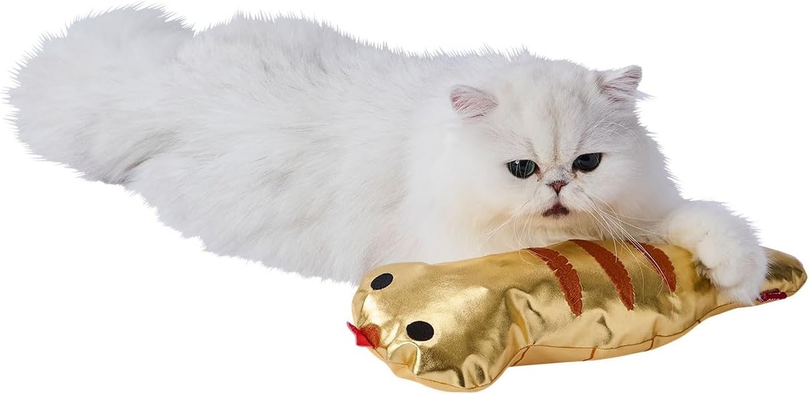 Petio Kerigurumi for Happiness Cats Toy Golden Tsuchinoko