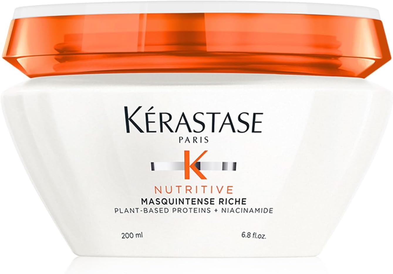 K&eacute;rastase Nutritive, Hair Treatment for Very Dry, Fine to Medium Hair, Moisturising and Nourishing, Paraben-Free, Masquintense Riche Deep Nutrition, 200 Ml image number 6