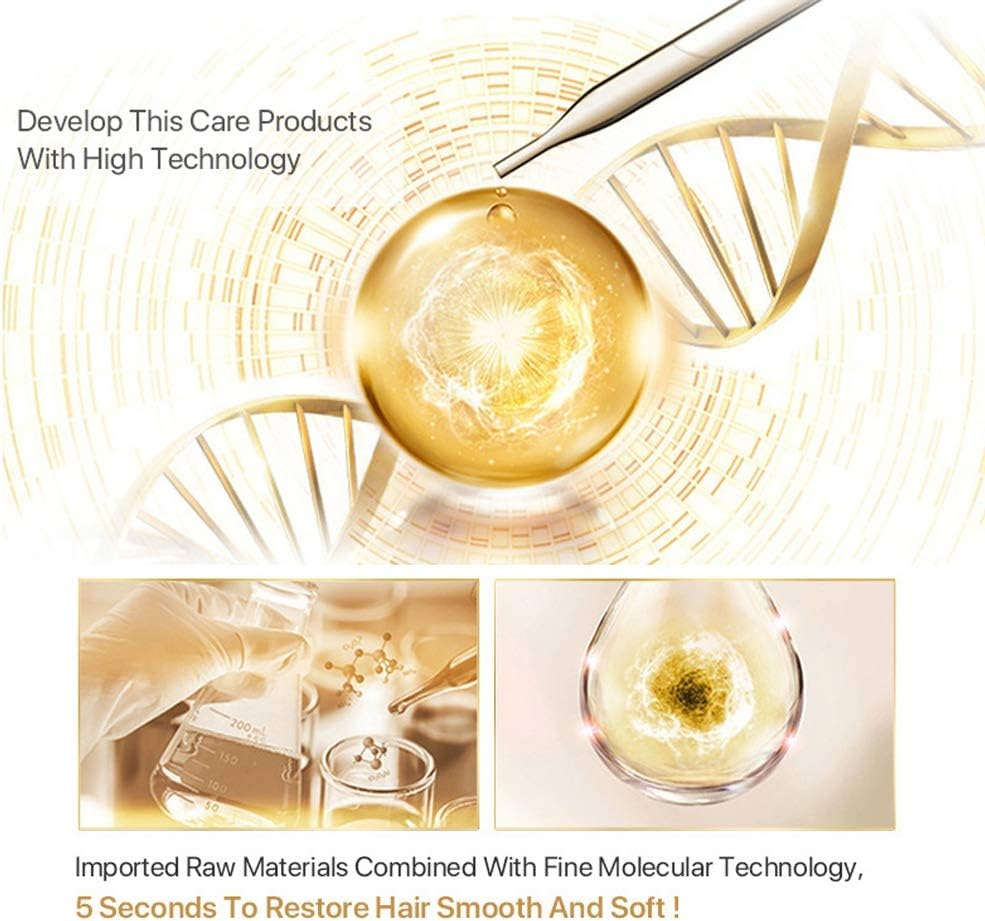 TOUISEDGI Magical Treatment Hair Mask, 120Ml Magical Hair Mask Nourishing Treatment Soft Repair Damage Professional for Hair Salon