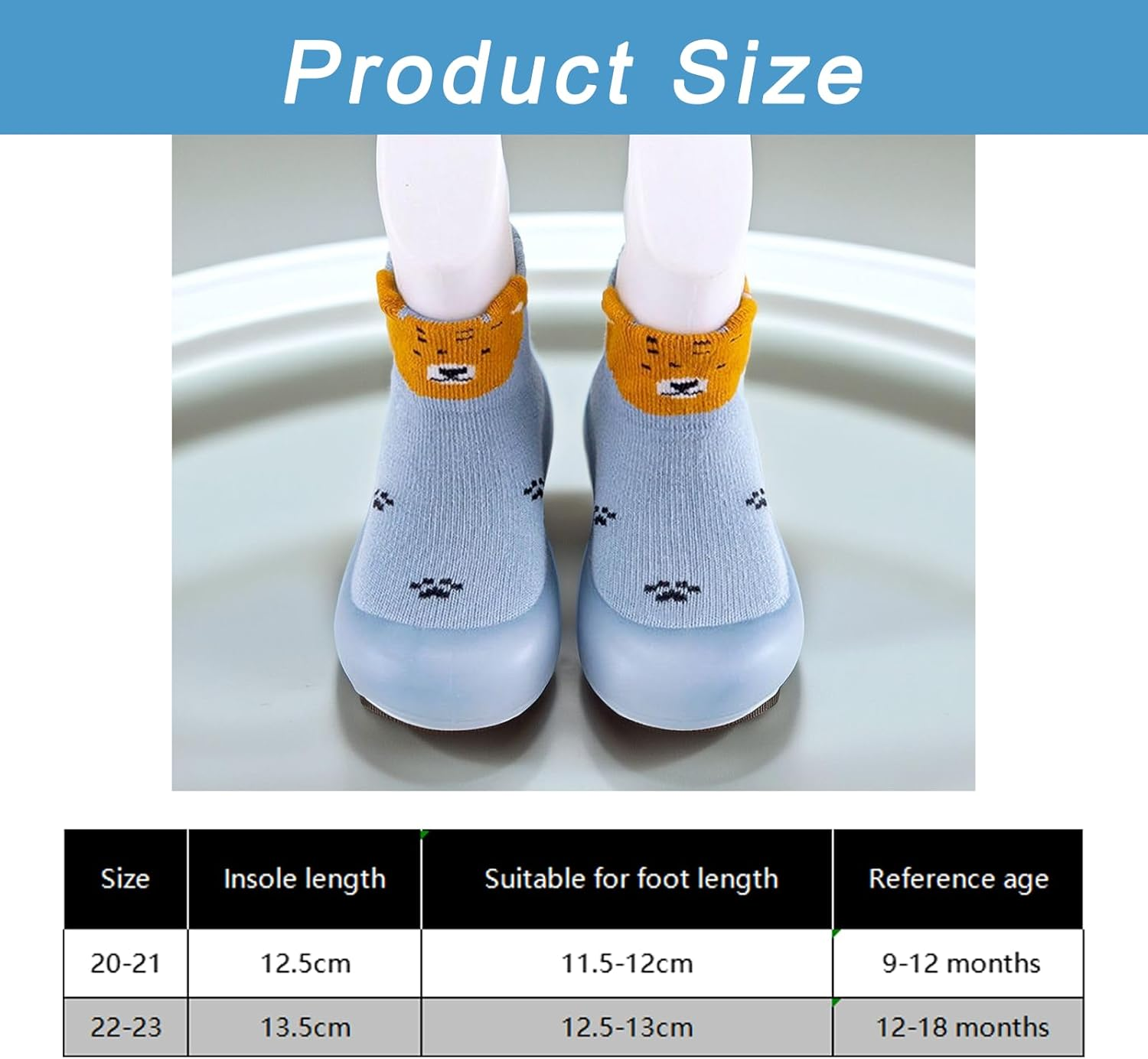 ZXVDZX Baby Shoes Boys Girls Toddler Shoes Non-Slip Breathable Soft-Soled Sports Shoes Cute Animal Patterns Lightweight Slip-On Floor Socks Suitable for Indoor and Outdoor Wear image number 4
