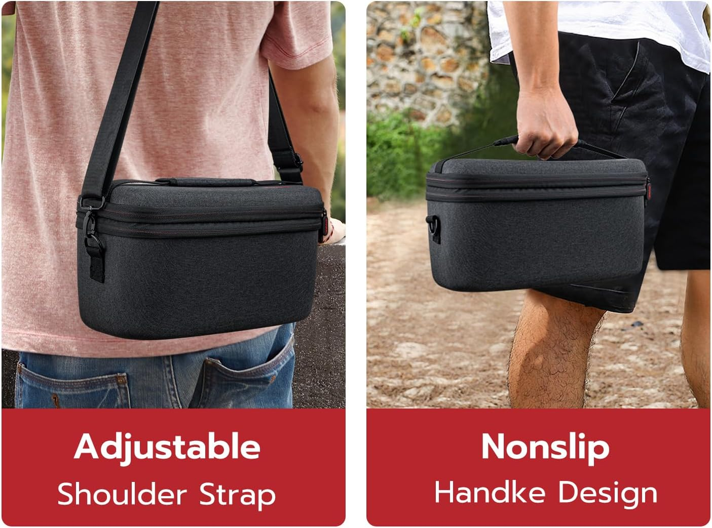 Mcbazel Storage Bag for N-Switch 2, Portable Full Protection Carrying Travel Bag with 24 Game Cards Storage for Switch 2 Controller and Other Accessories image number 1