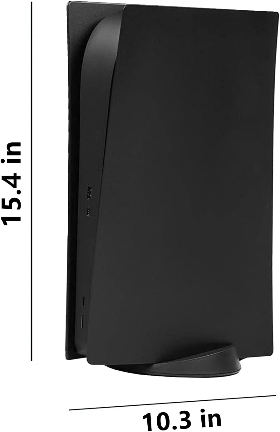 Digital Edition Face Plates Cover Skins Shell Panels for PS5 Console, Accessories for Playstation 5 Protective Shell Replacement Faceplate (Black) image number 5