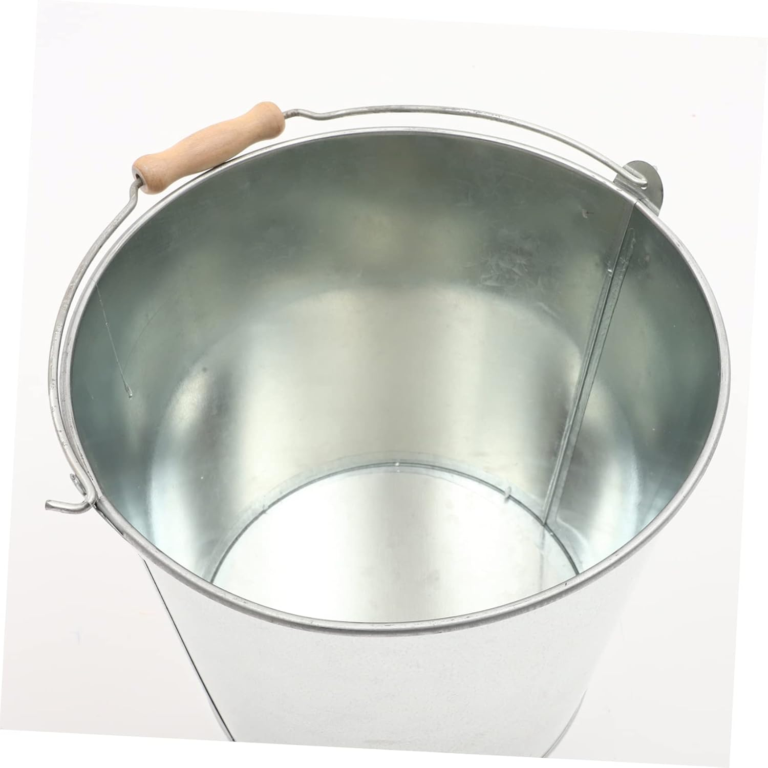 BESPORTBLE Fireplace Ash Bucket Metal Burning Bucket for Daily Use Multi-Purpose Garden Incinerator for Paper Waste Compact Design for Home Use image number 5