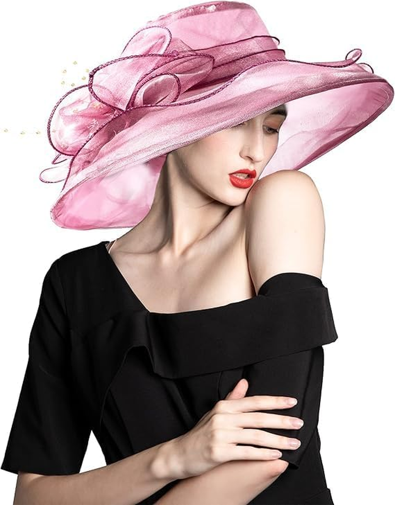 Fascinator Hat Tea Party Women Beach Hats Horse Racing Fascinators Church Tea Party Topper Hat