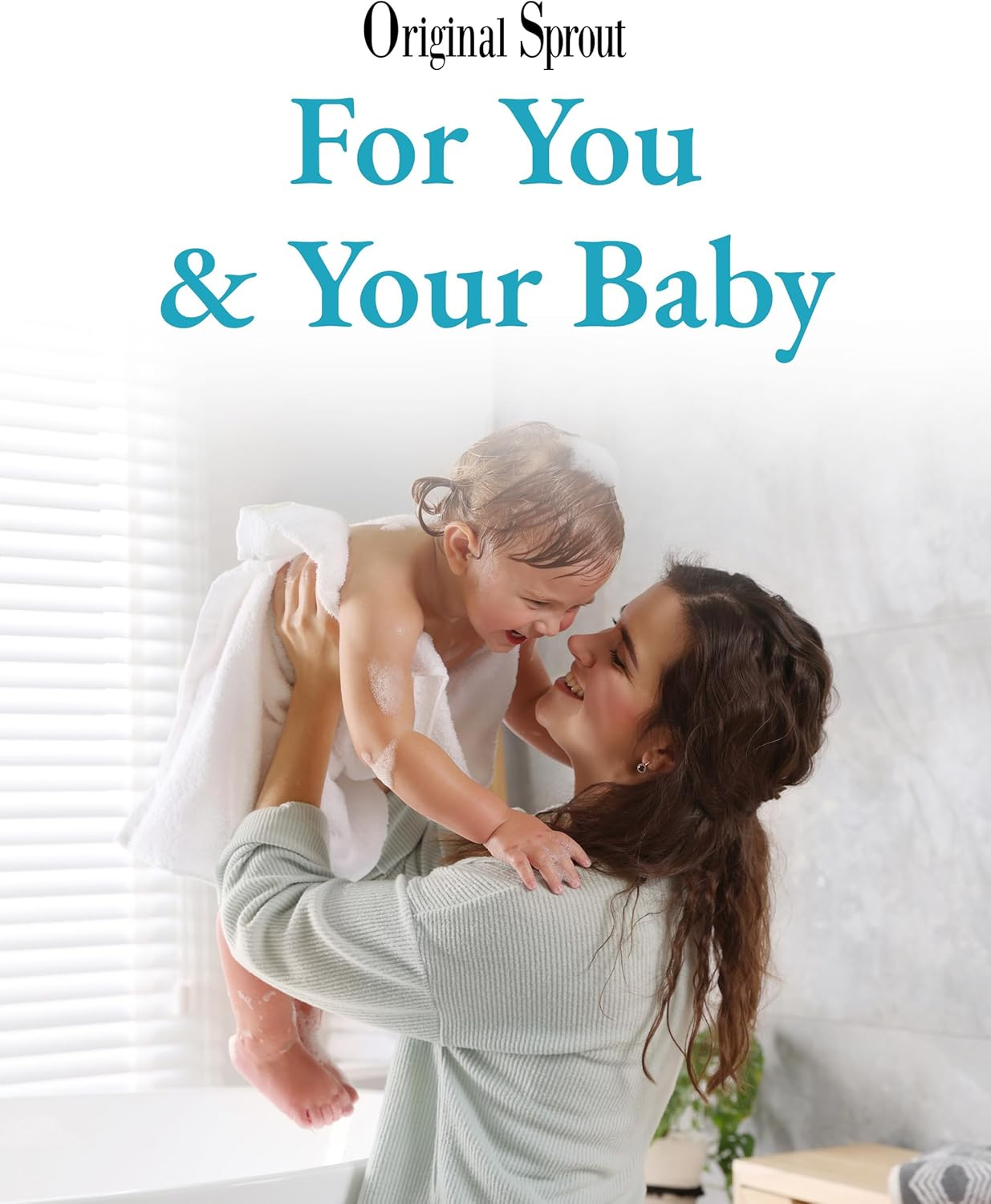 Original Sprout Hair and Body Baby Wash. Organic Vegan Baby Shampoo and Body Wash for Sensitive Skin. 12 Oz. image number 5