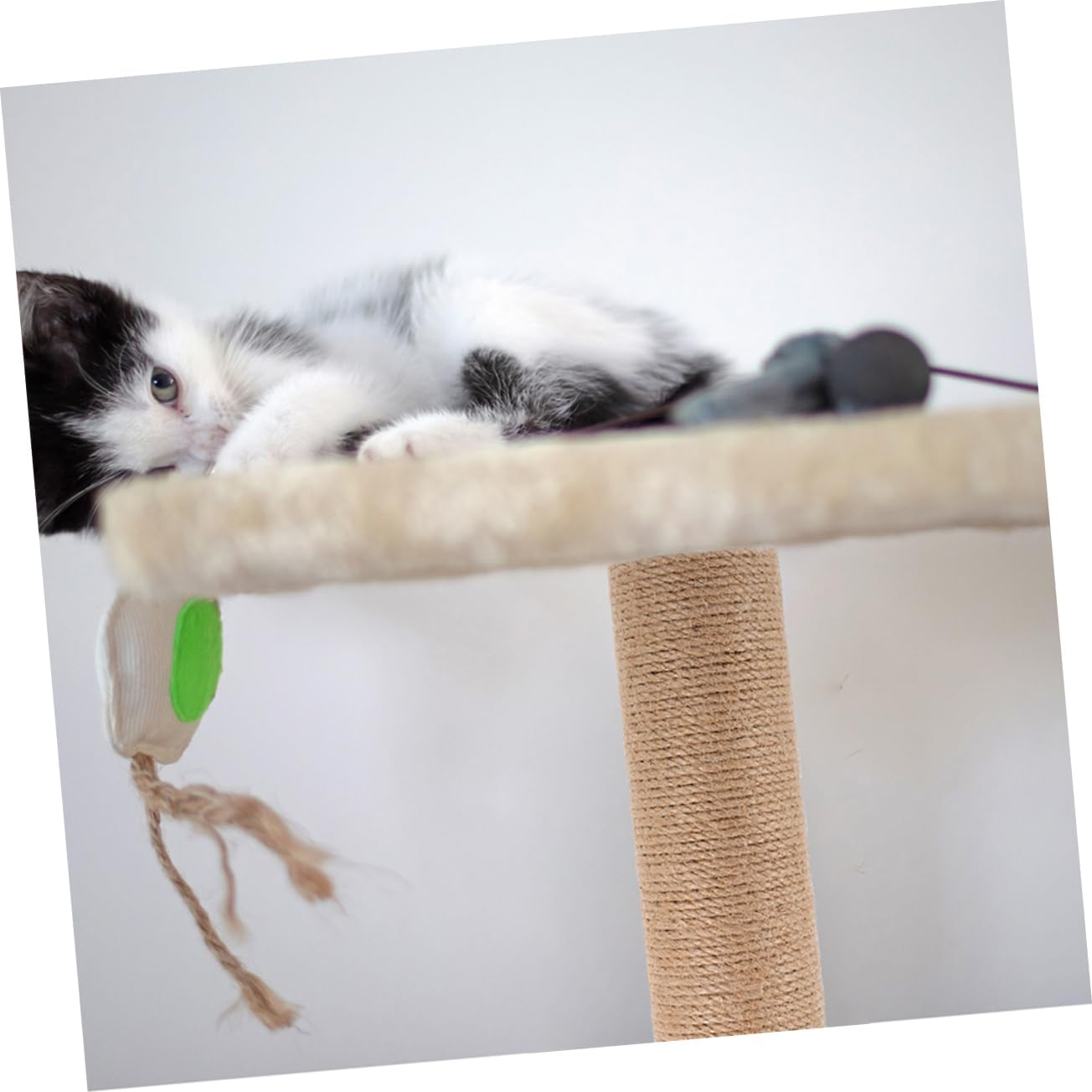 Milisten Replacement Cat Scratching Post Large Cat Scratching Post Cat Scratching Board Cat Scratcher Board Decorative Scratching Pole Lovely Scratch Post Cat Replacement Posts Jute image number 5