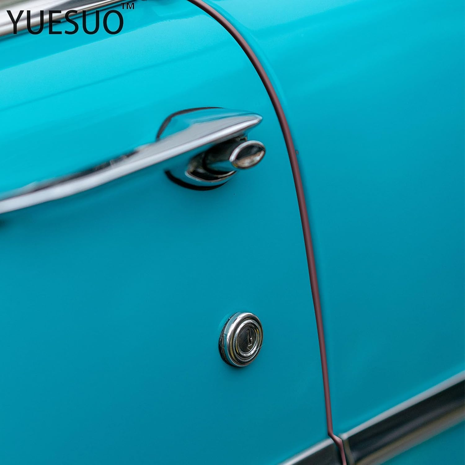 YUESUO Clear Car Door Edge Guards Rubber U Channel Edge Trim 16.4Ft for Most Car No Tools Required (Clear, 16Ft) image number 3