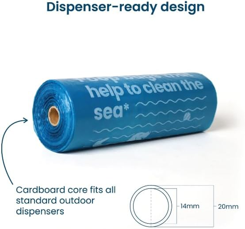 Ecopack Dog Poop Bags &ndash; 300 Extra Thick, Leak-Proof Pet Waste Bags | Unscented Recycled Plastic | Easy-Dispense Box | Eco-Friendly Poo Bags for Dogs & Cats