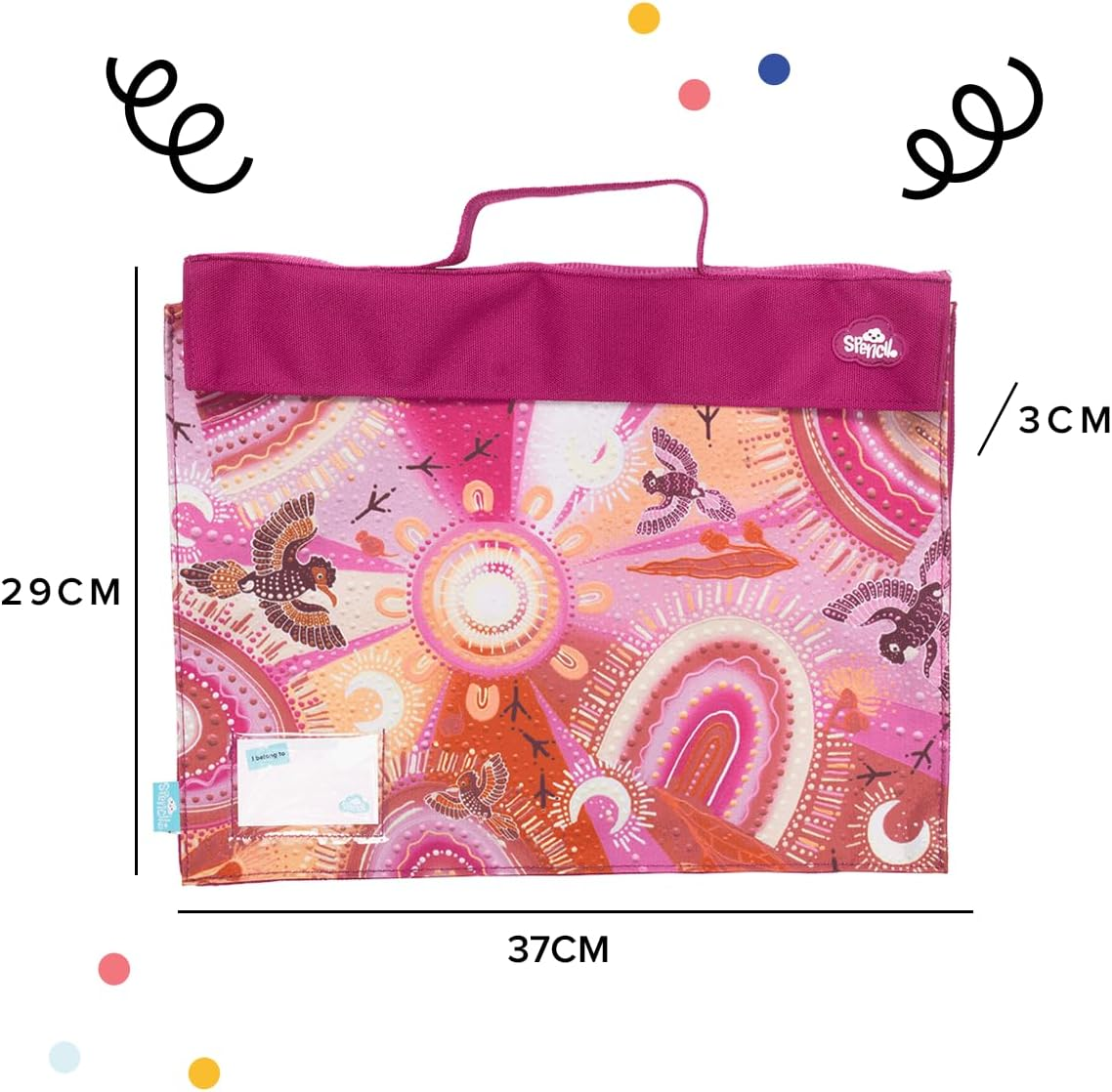 Library Bag - Yarrawala School Homework Bag Library Bag by Spencil Australia image number 3