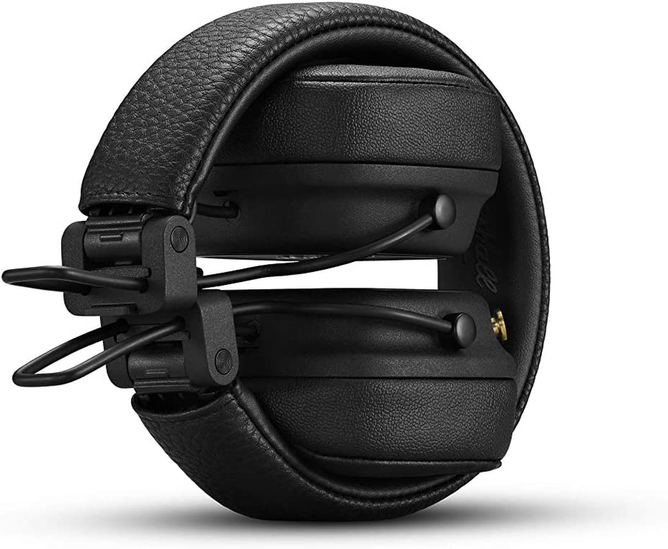 Marshall Major IV Wireless Bluetooth On-Ear Headphones (Black) image number 2