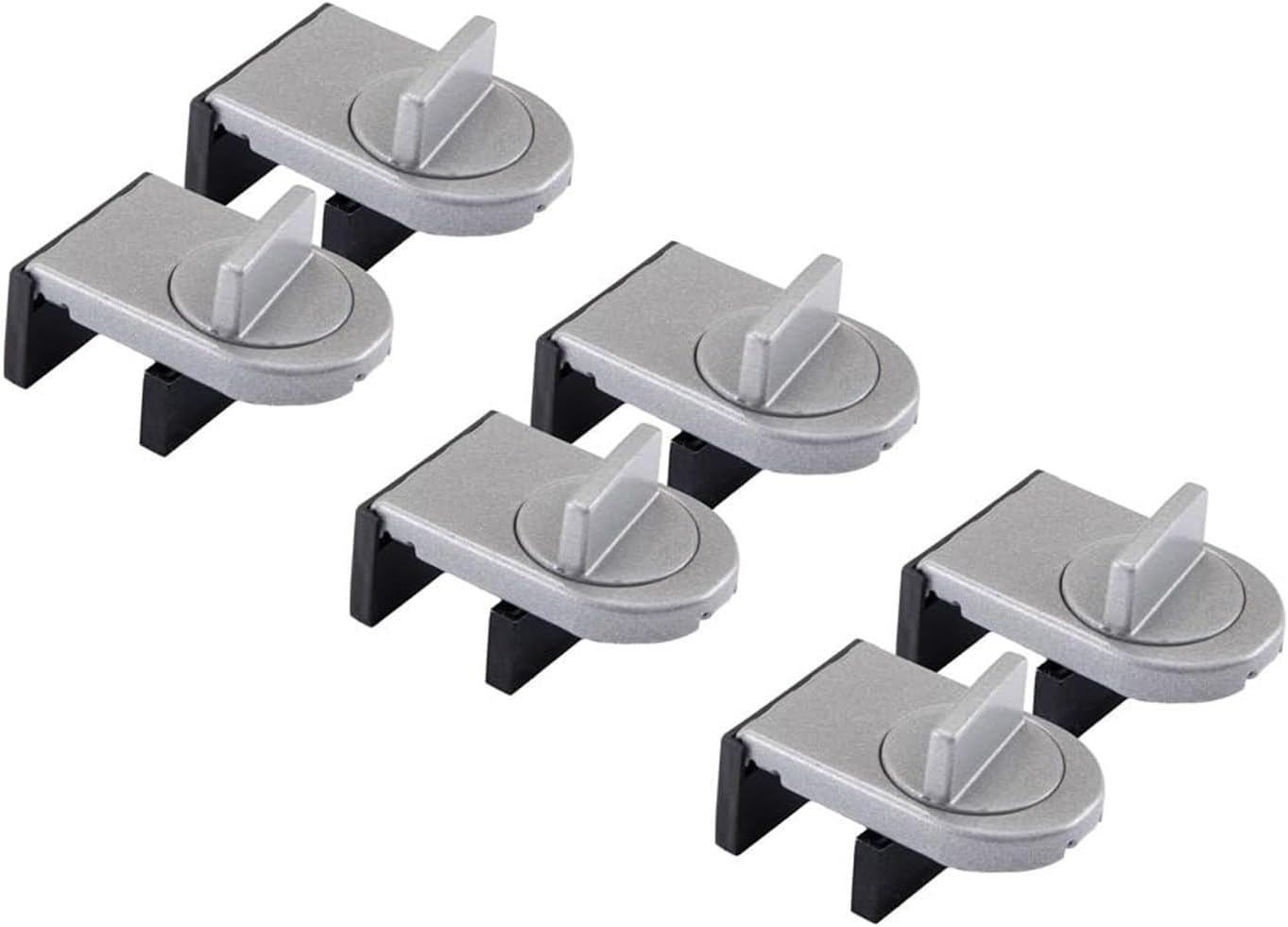 6 Pack Adjustable Sliding Window Locks Sliding Door Locks for Child Safety Childproof Sliding Glass Door Locks and Window Door Locks Safety Locks for Enhanced Home Security