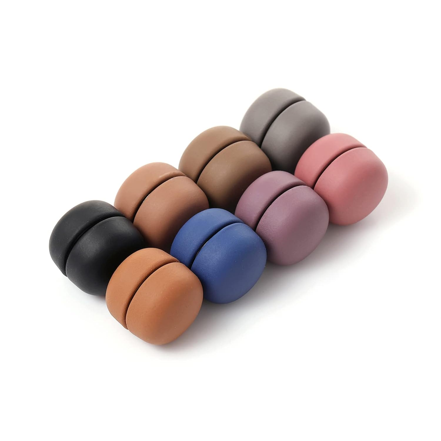 Peacepray 8 Pairs Premium Strong Hijab Magnetic Pins, No-Snag Multi-Use Hijab Magnets, Professional Pinless Magnetic Hijab Pins, Shiny and Matte Style Pack