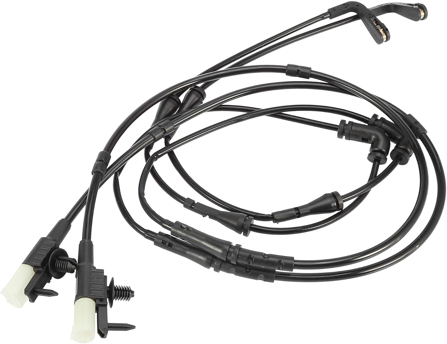 X AUTOHAUX 2Pcs Car Front Brake Pad Wear Sensor for Land for Rover Discovery Sport LR061365 Metal image number 3