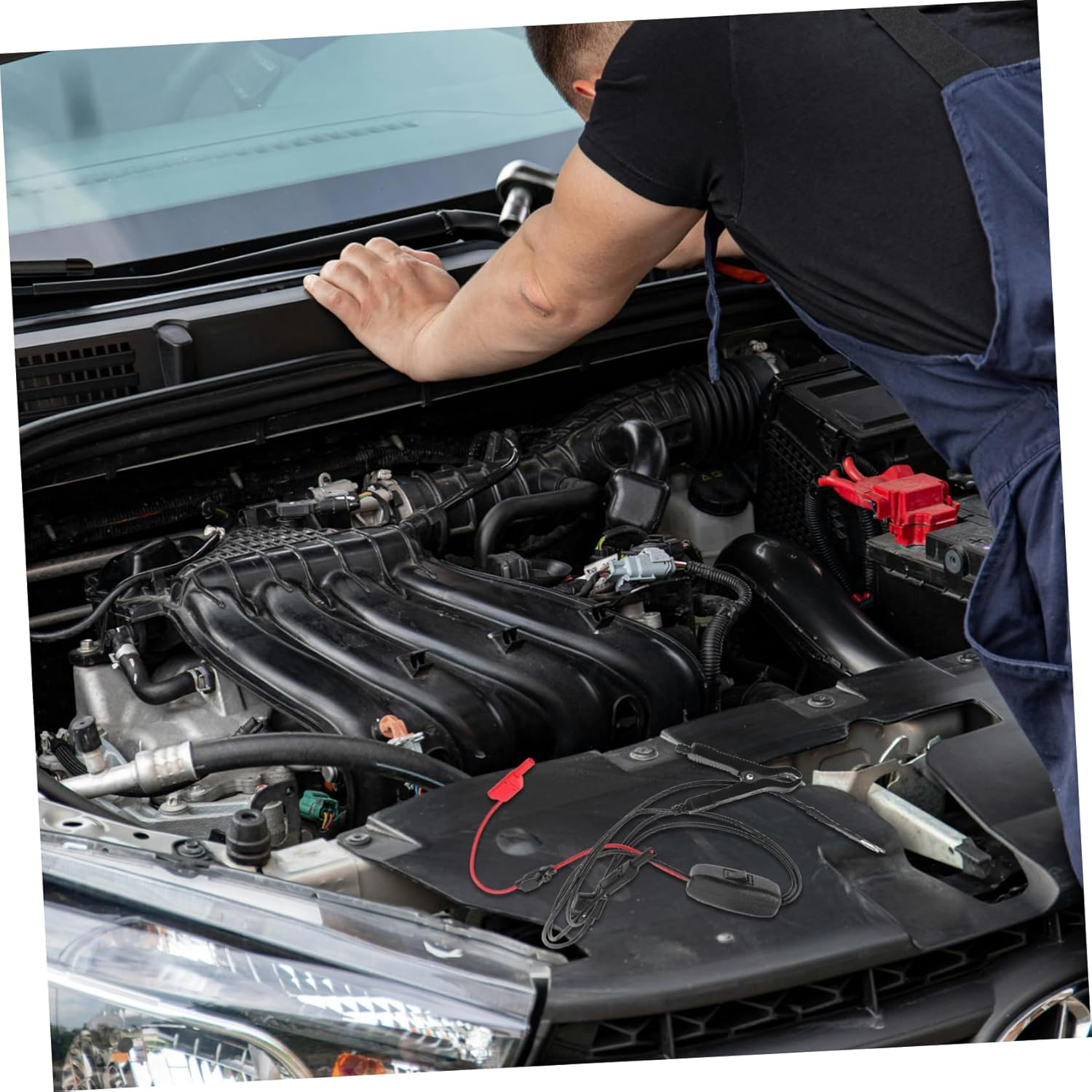 HEALEEP Automotive Leak Detector Car Testing Tool Detection Leakage Tester High Precision image number 5