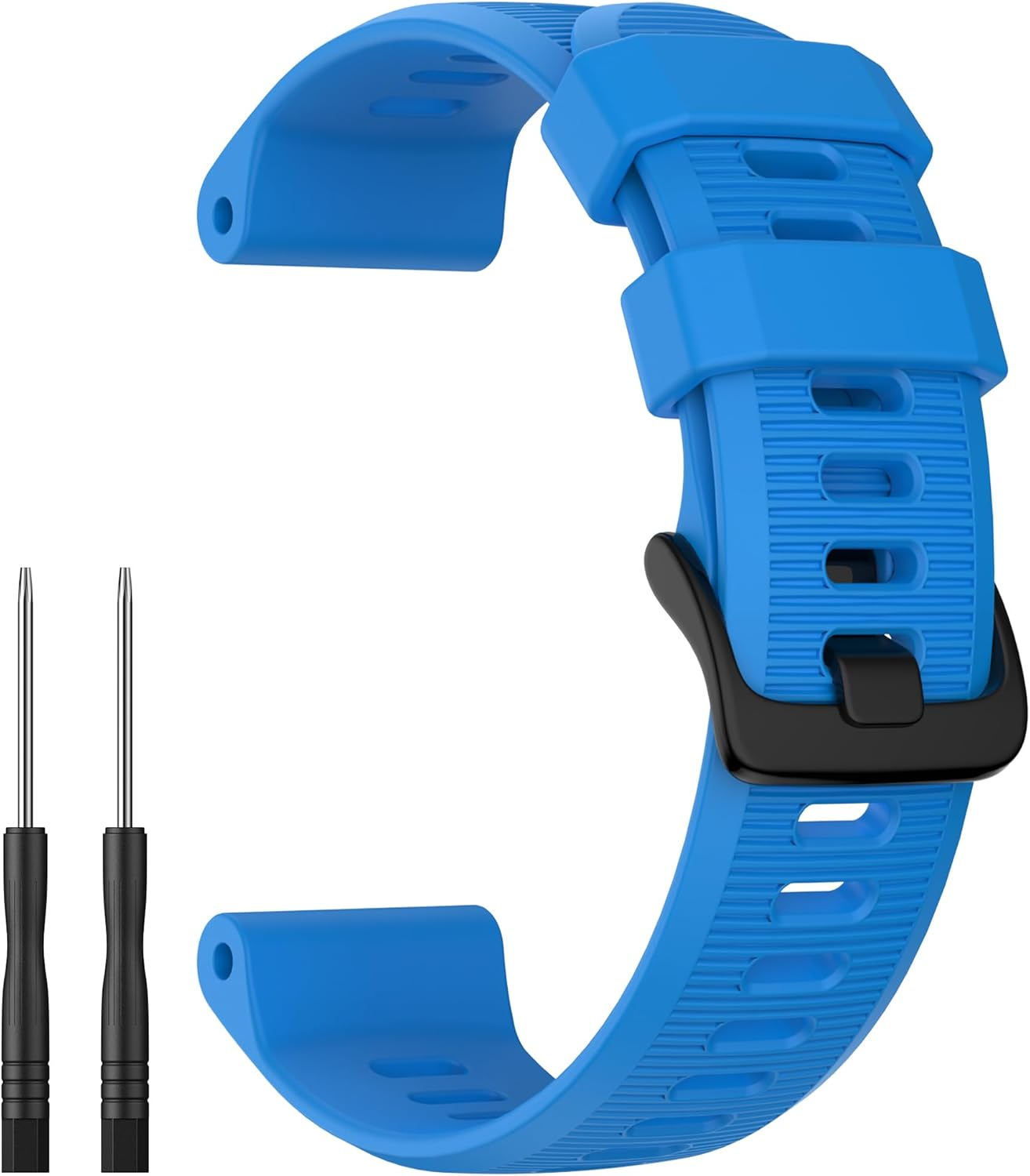 Leonids Bands for Garmin Forerunner 945 Band/Forerunner 935 Bands without Pins, Soft Silicone Sport Band for Garmin Fenix 6 GPS/6 Pro GPS Sapphire, Fenix 5/5 Plus, Approach S60 for Men (Not for Forerunner 945 Music)