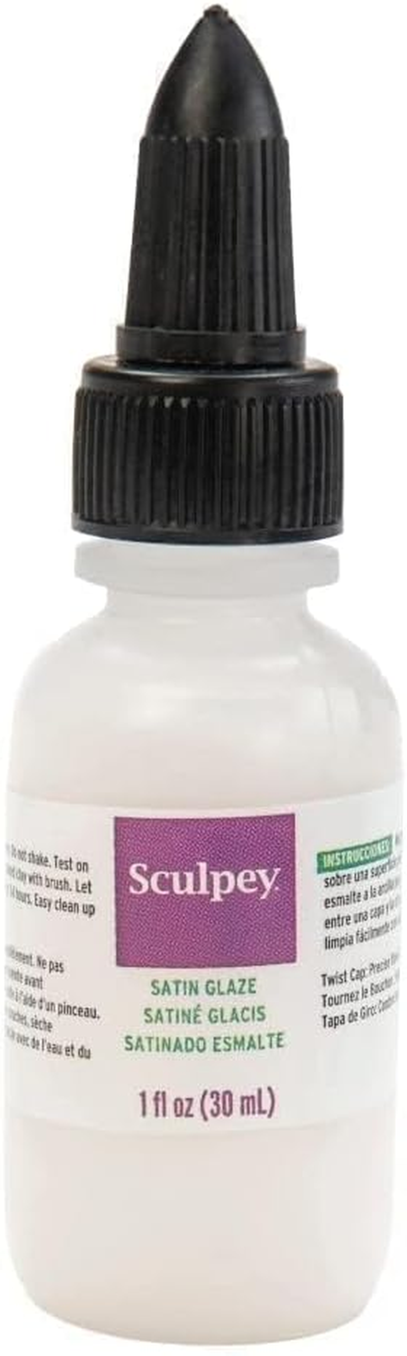 Sculpey Polyform 456560 Satin, Glaze, 1-Ounce image number 3