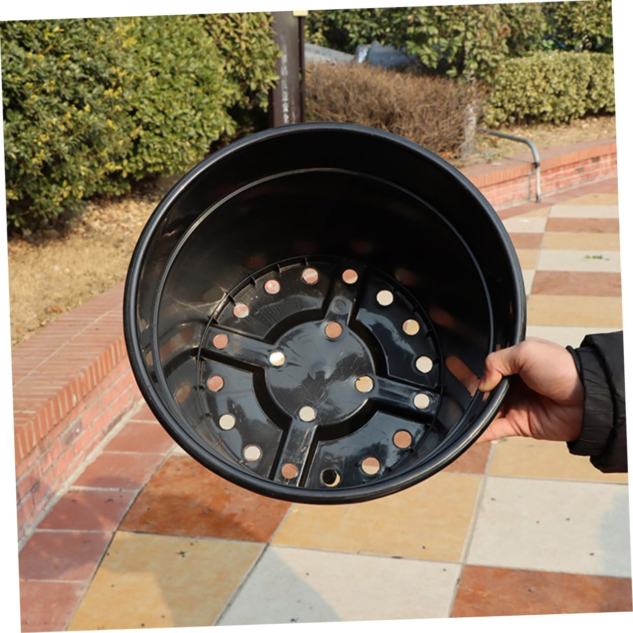 MERRYHAPY 1Set Vegetable Planter Pot for Growing Potatoes Ginger Tomatoes Container Drainage for Home Gardening Balcony Use and Planting image number 6