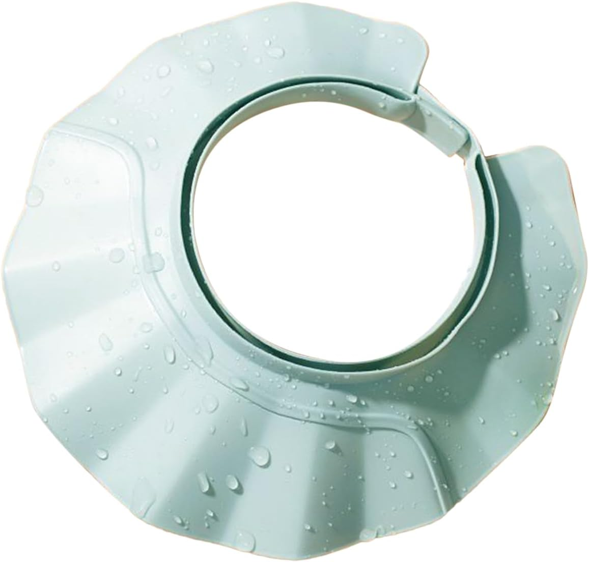 Rrlihjgu Shower Visor for Kids,Soft Head Eye Ear Protection Shampoo Shower Hat | Bath Hats for Kids Hair Washing | for Toddler Adults Children Boys Girls Elderly Pregnant Disabled