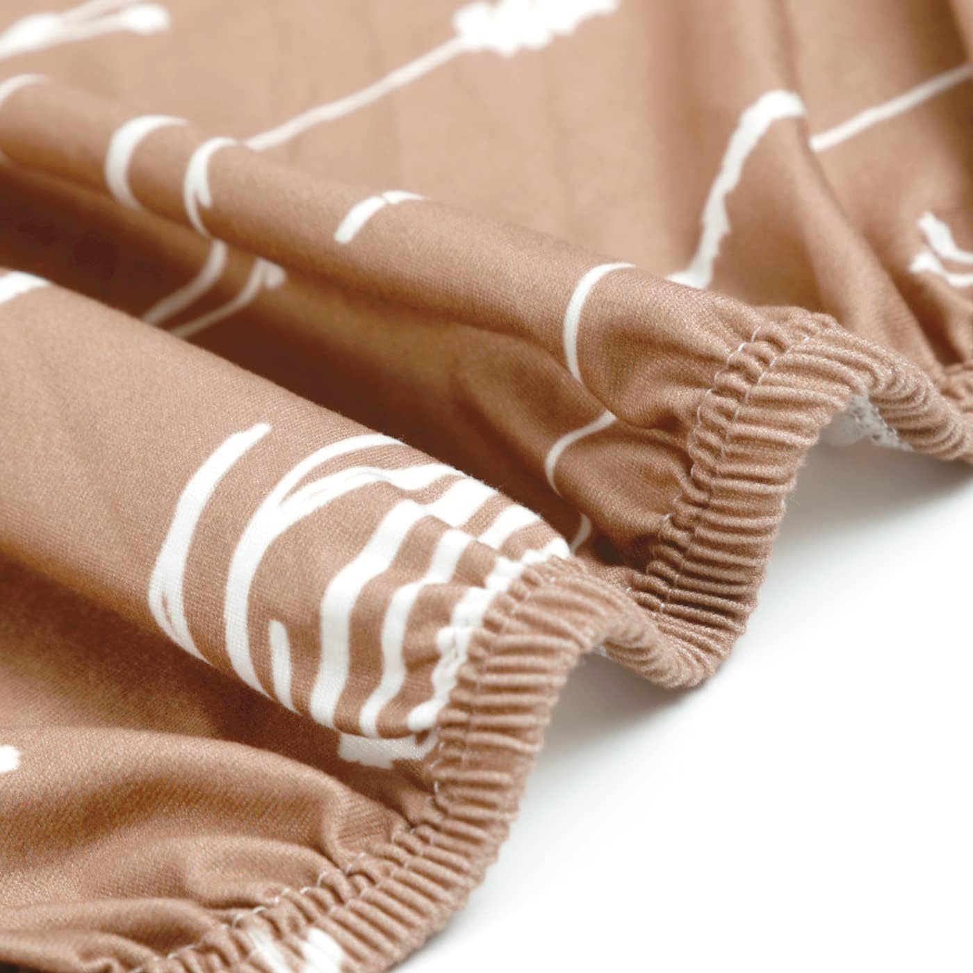 GRSSDER Stretch Ultra Soft Jersey Knit Changing Pad Cover Set 2 Pack, Change Table Pad Covers Fit 32"/34" X 16" Pads Safe and Snug, Pretty Pattern for Boys and Girls, Jungle Animals