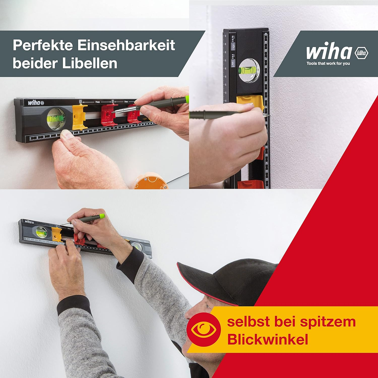 Wiha SB 246-91 Electrician'S Spirit Level image number 6