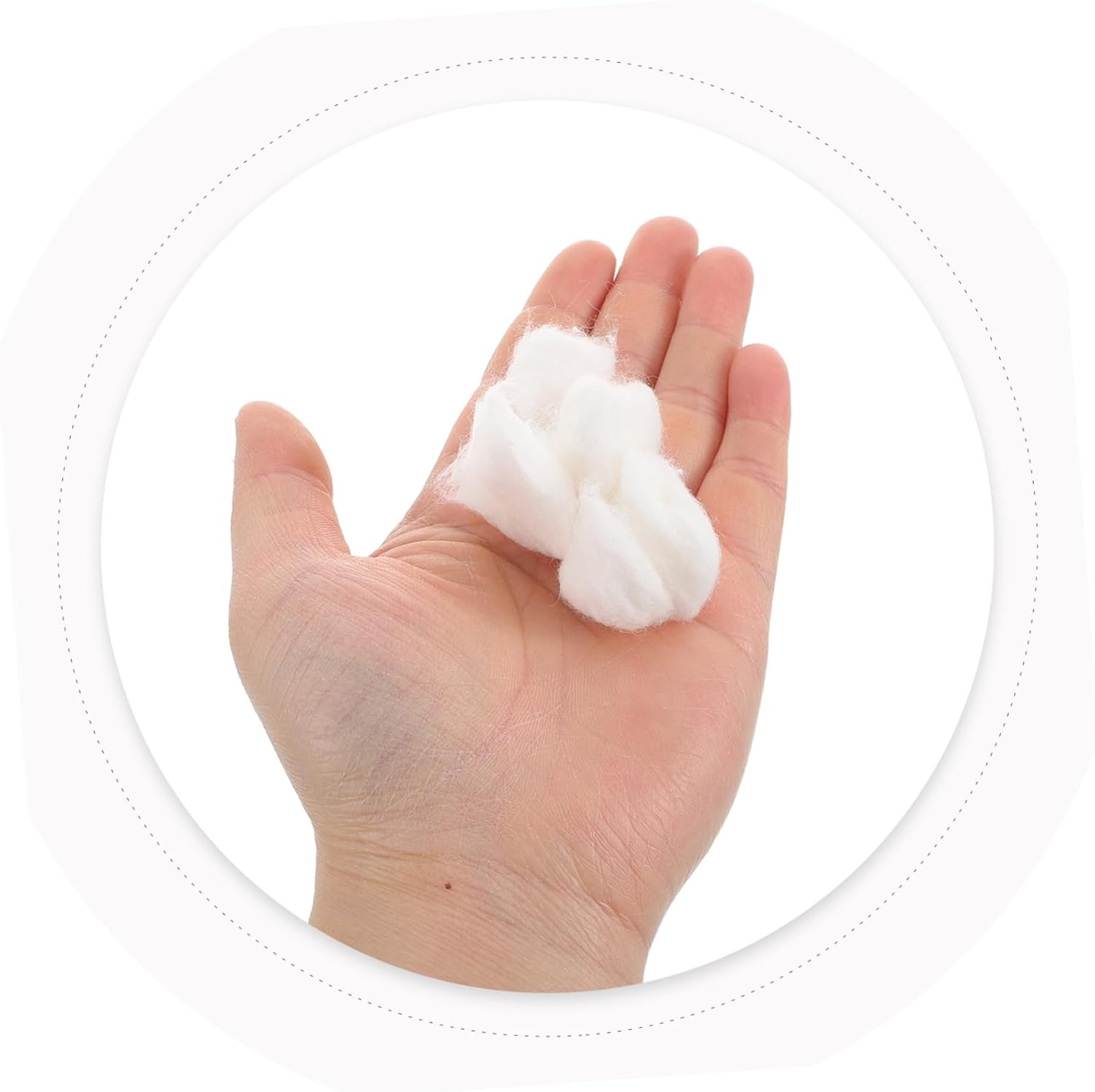 2 Pack Cotton Balls Gentle Makeup Remover Applicator for Nail Polish Lotion Convenient Design Reliable Durable Suitable for All Skin Types image number 6