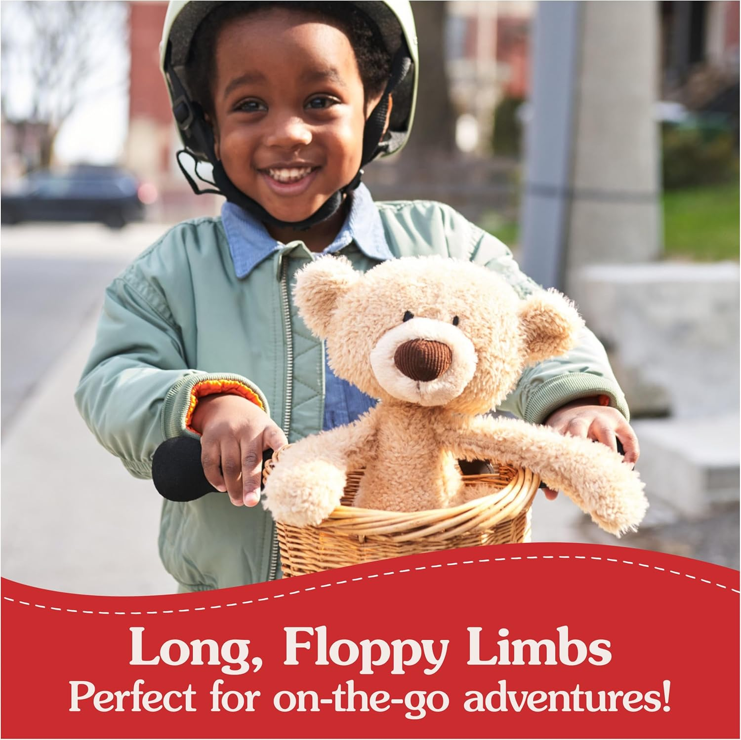 GUND - Forever Friends Toothpick Bear Beige 38Cm, 1 Year+ image number 4