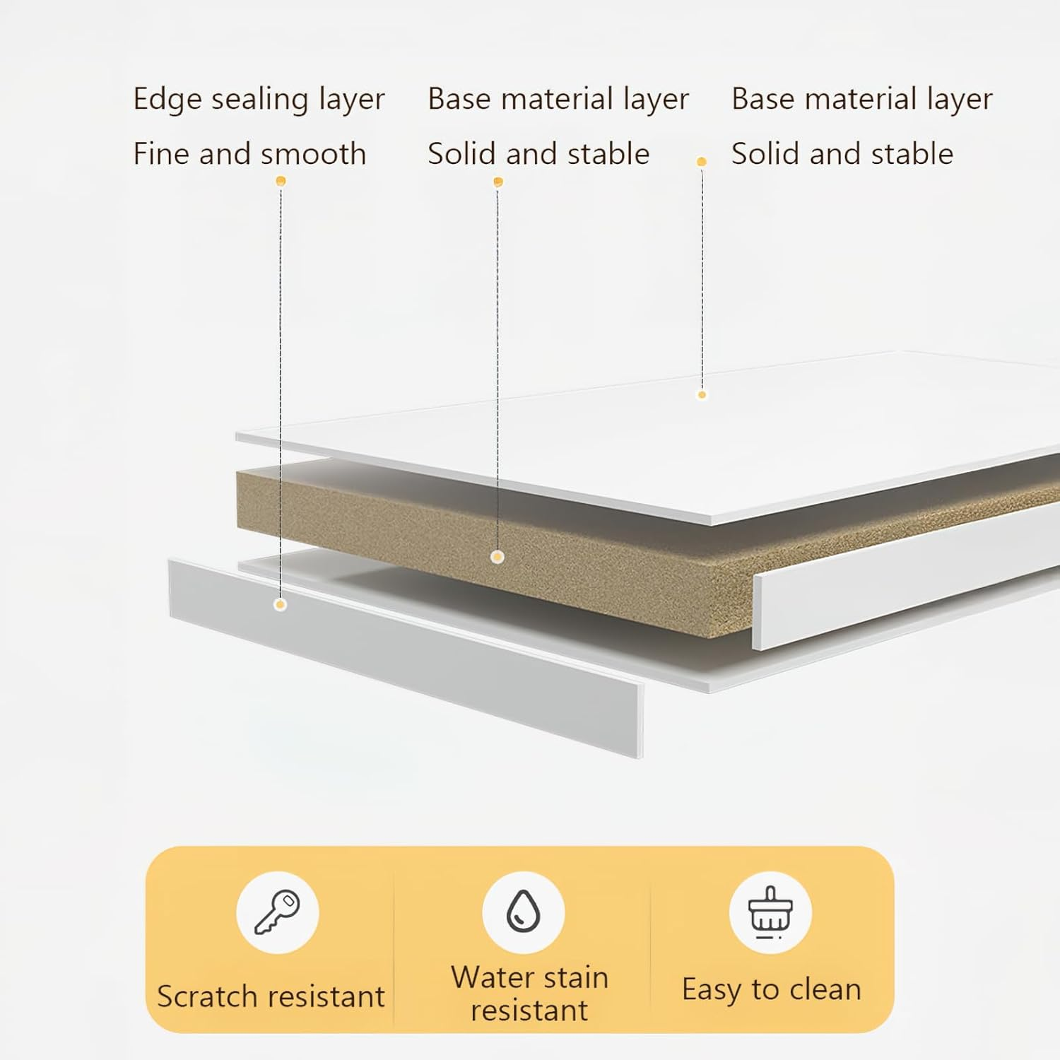 XXYSPT Modern Cat House End Table with Pet Cushion, Wooden Cat Furniture, Dual-Color Wooden Enclosed Cat Condo Nightstand, Indoor Pet Furniture for Cats and Small Dogs &ndash; 40 X 40 X 50 Cm image number 6
