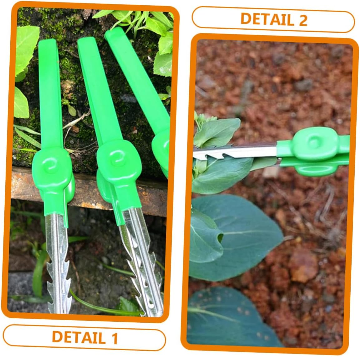 VINTORKY Portable Gardening Tweezer for Plants and Crafts, Multi-Use Garden Tool for Bonsai and Succulent Care, Household Tweezer Tool for Weeding and Object Picking image number 1