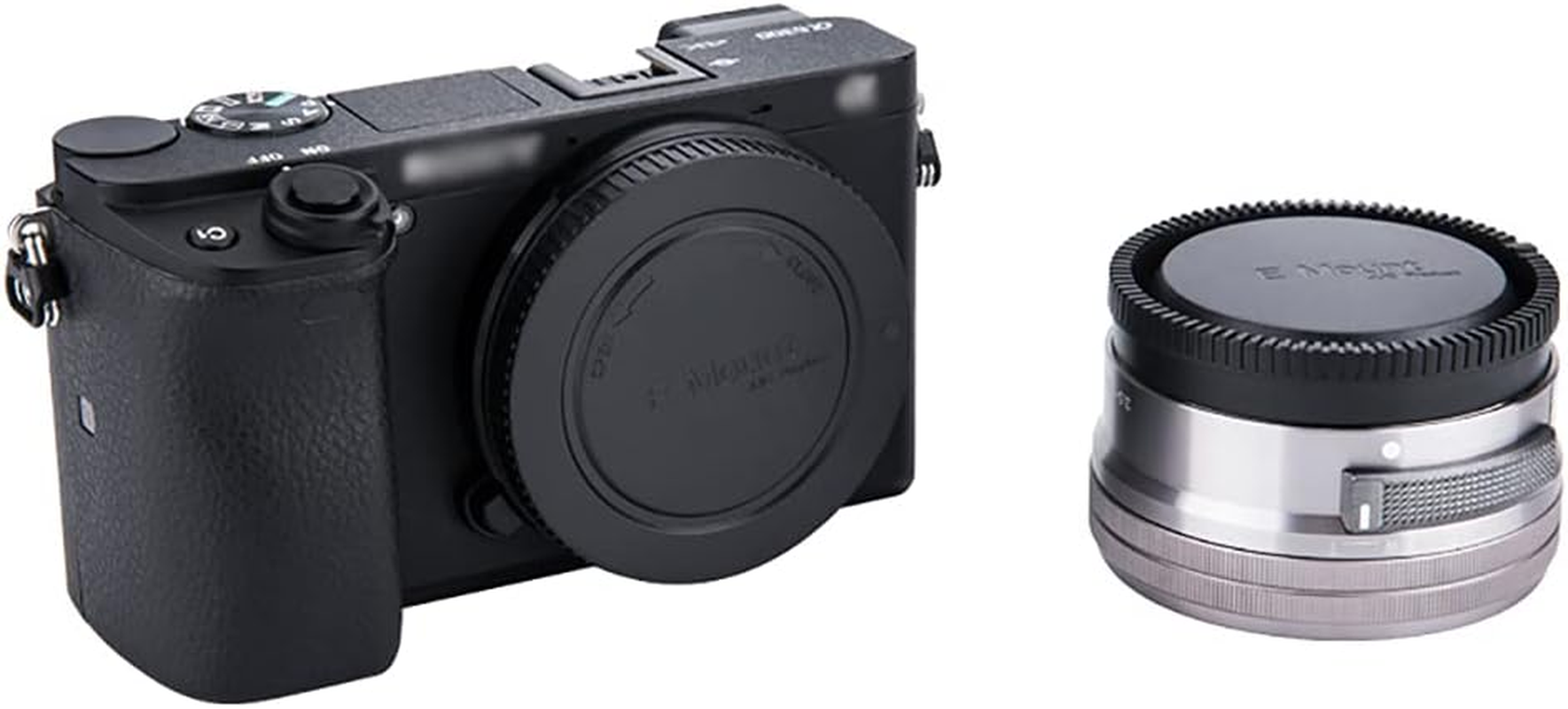 JJC 2-Pack Sony E Mount Body Cap + Rear Lens Cap for Sony A7V A7M5 A7R V A7R IV A7RIII A7RII A7 IV A7III A7II A9 II A9 III A6700 A6600 A6400 A6300 A6100 A6000 A5100 Sony E Mount Cameras & Lenses image number 4