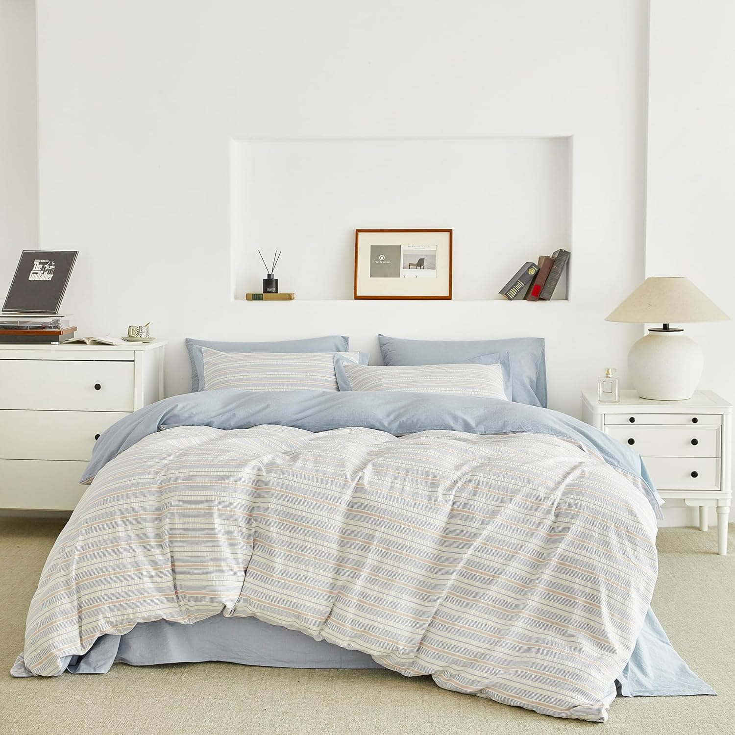 SUSYBAO Black Leopard Duvet Cover King 100% Cotton 3 Pieces Set 1 Grey White Cheetah Patterned Duvet Cover with Zipper Ties 2 Pillowcases Modern Wild Animal Print Bedding Set Soft