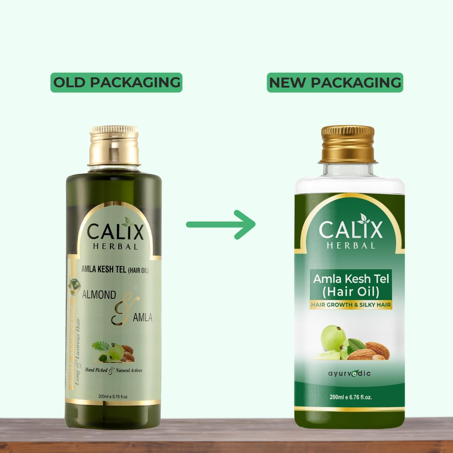 Calix Herbal Organic & Ayurvedic Amla Kesh Tel (Hair Oil) - Prevents Hair Fall, Improve Hair Growth, Nourishes Dull & Dry Hair for Men & Women &ndash; 200 Ml image number 2