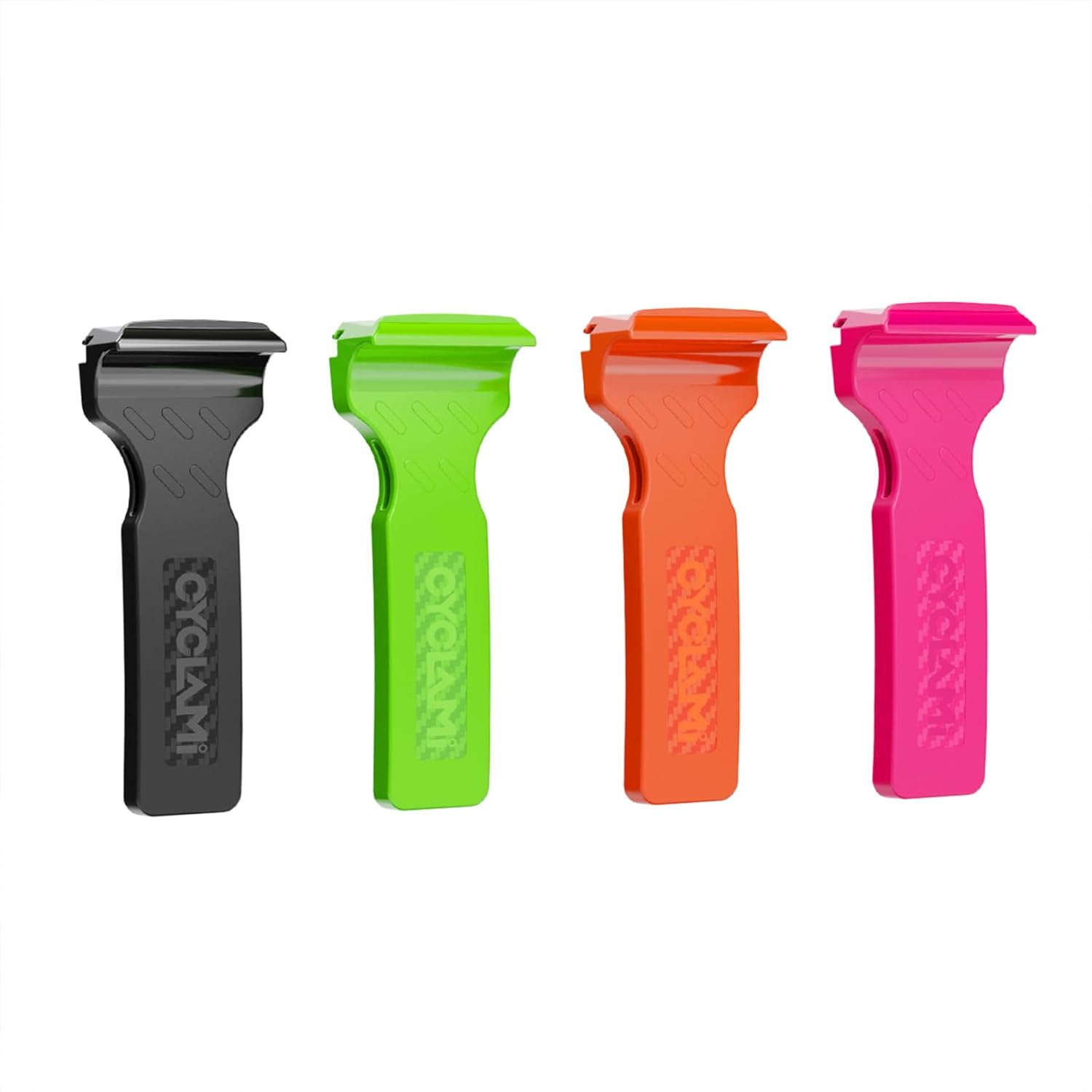 CYCLAMI 2-In-1 Bike Tire Levers Tool Kit - Ultra Strong Portable Tire Removal Crowbar for Road & Mountain Bikes - Durable Bicycle Tire Repair Tools, Easy Install/Remove for Standard Tires (Black) image number 4